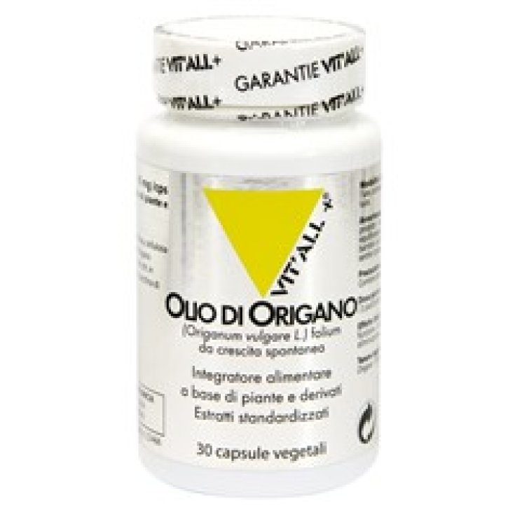 Vit'Al Plus Olio Di Origano Integratore Alimentare 30 Capsule 18g