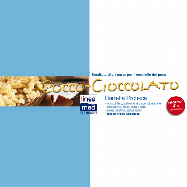 Lineamed Barretta Cocco & Cioccolato Biologico 60g