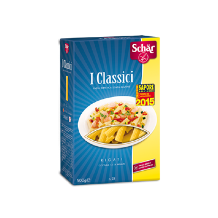 Schar Pasta Senza Glutine Rigati 500g