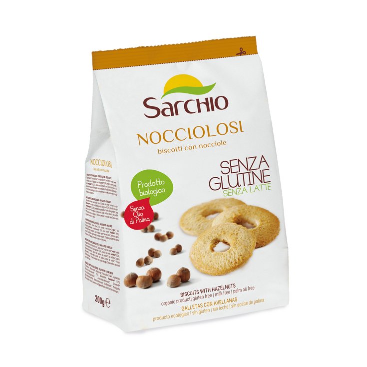 Sarchio Nocciolosi Biscotti Alla Nocciola Senza Glutine 200g