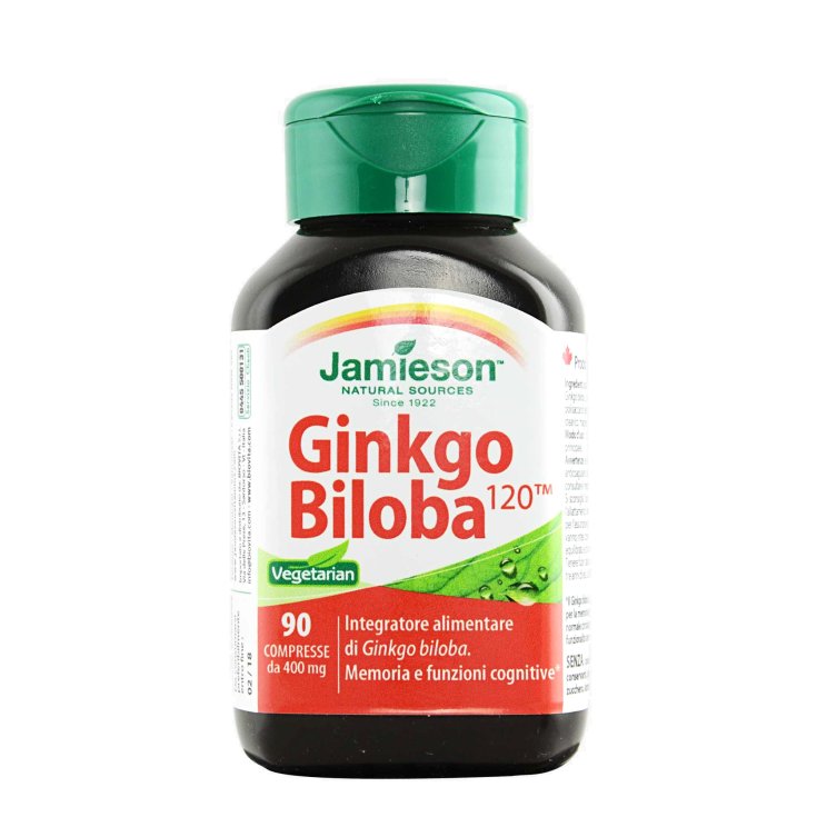 Biovita Jamieson Ginkgo Biloba 120 Tm Integratore Alimentare 90 Compresse 