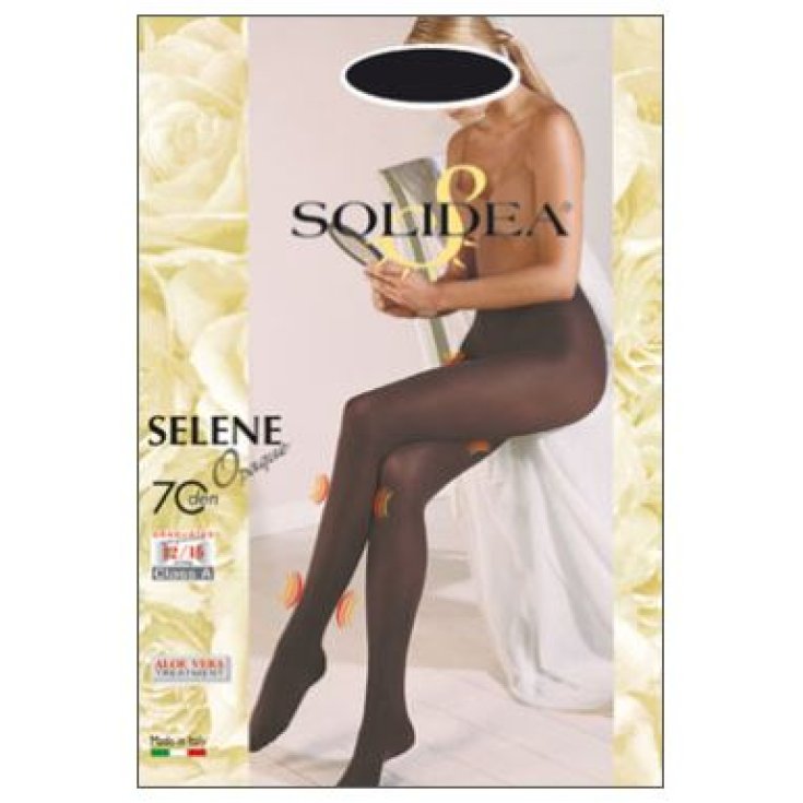 Solidea Selene 70  Opaque Collant Coprente Colore Granata 1 S