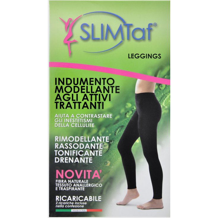 Calzificio Franzoni G.Mauro Slimtaf Leggings Indumento Modellante Agli Attivi Naturali Misura M 1 Paio