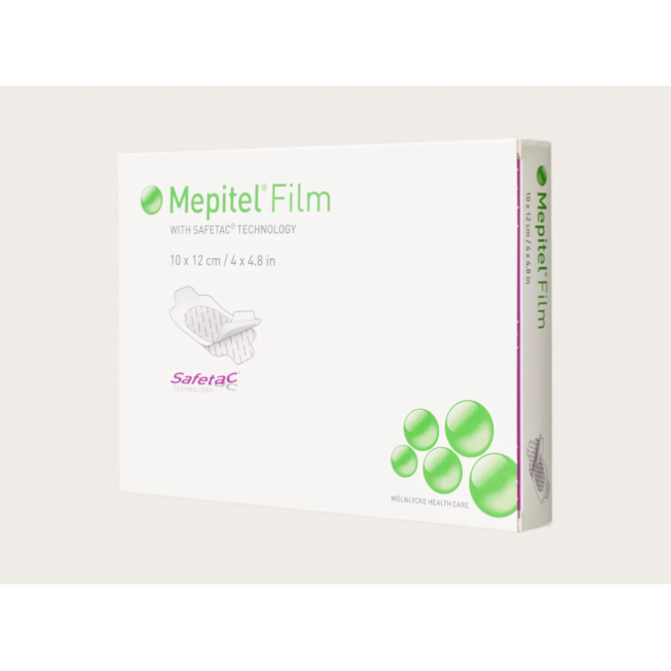 Mölnlycke® Mepitel® Film Medicazione In Film Trasparente Misura 10,5x12 10 Pezzi