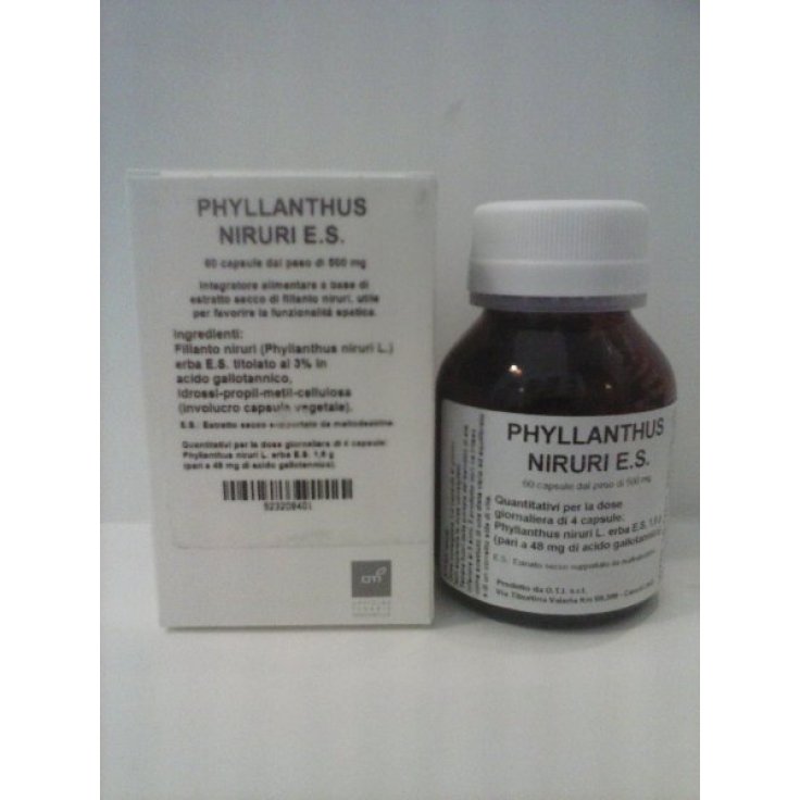 OTI Phyllanthus Niruri E.S. Integratore Alimentare 60 Capsule