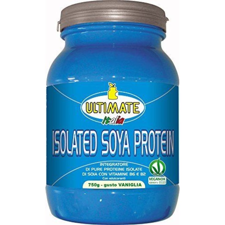 Ultimate Isolated Soya Protein Integratore Alimentare Gusto Vaniglia 750g
