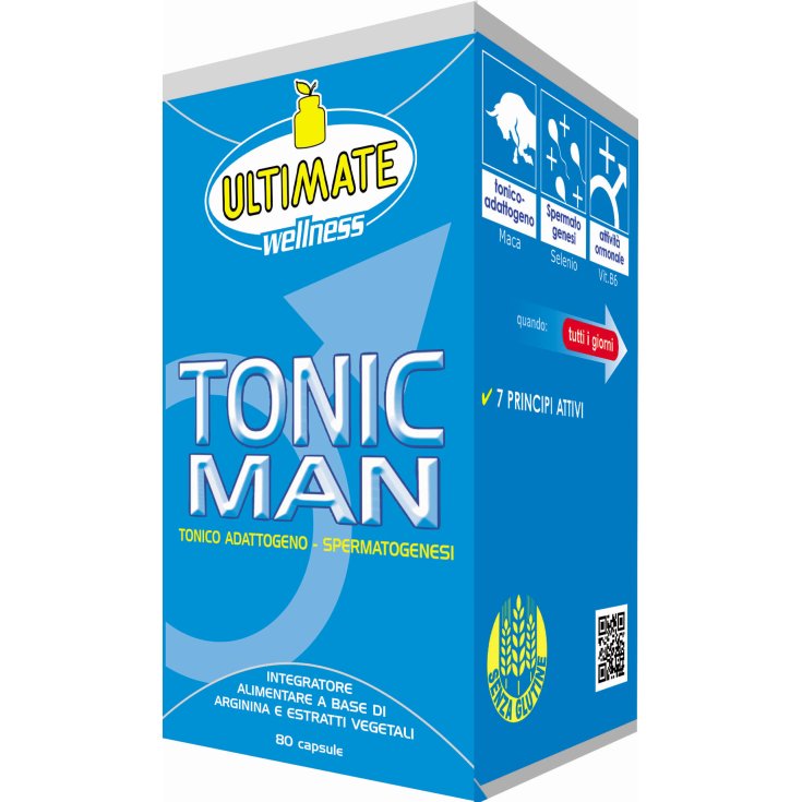 Ultimate Tonic Man Integratore Alimentare 80 Capsule