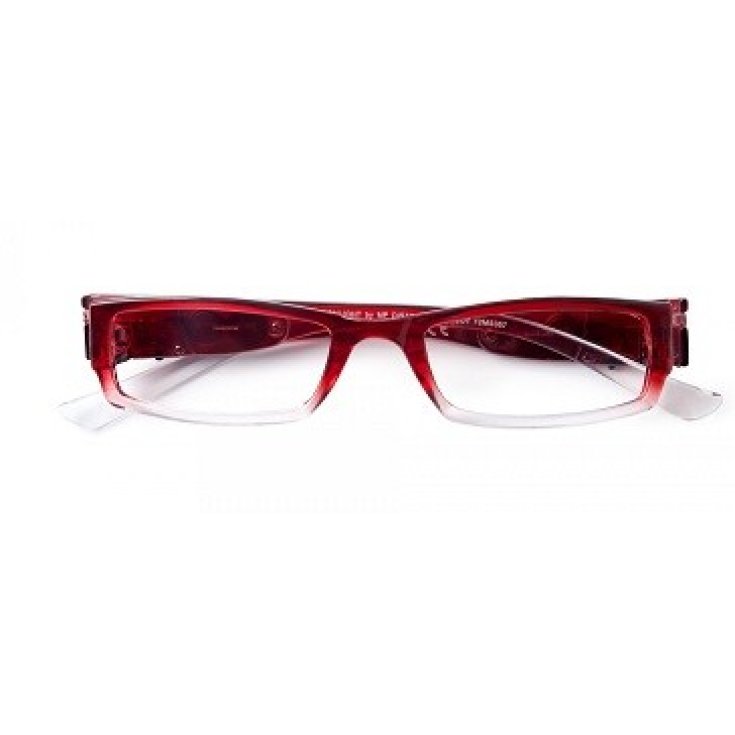 Twins Optical Moonlight Led Occhiali Premontati Colore Fucsia Diottria +2,5