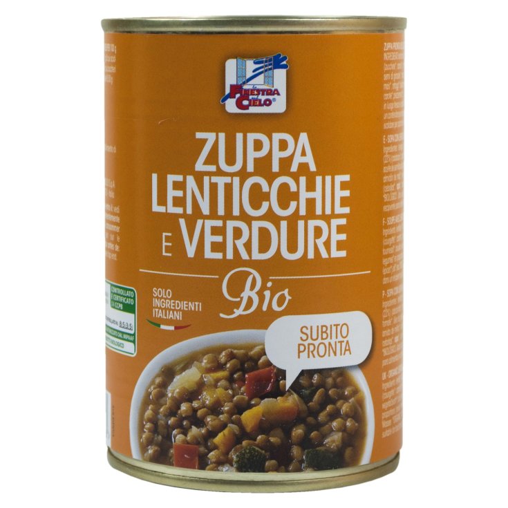 Zuppa Lenticchie E Verdure Biologico 400g