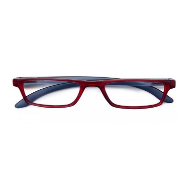 Trendy Occhiali Premium Colore Rosso/Blu Diottrie +1,5