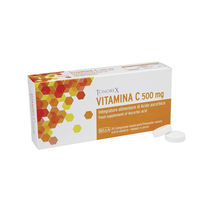 Sella Tonorex Vitamina C 500mg Integratore Alimentare 20 Compresse
