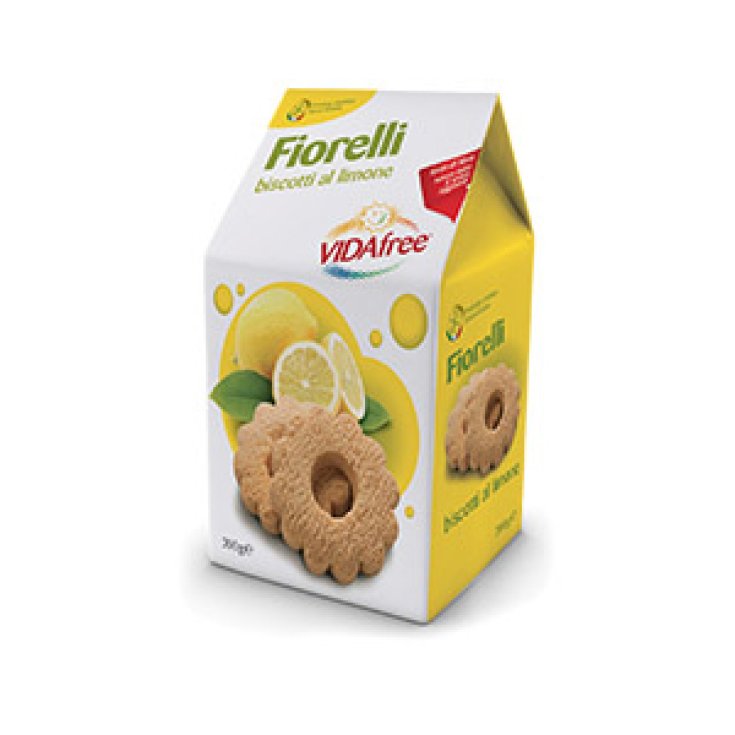 Vidafree Fiorelli Biscotti Al Limone Senza Glutine 200g