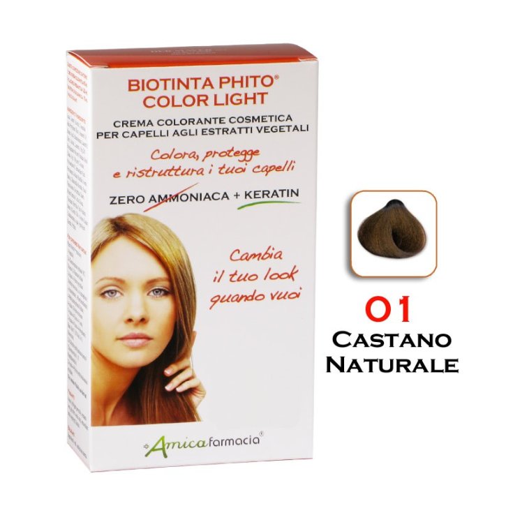 Amica Farmacia Biotinta Phito Light Color 01 Castano Naturale