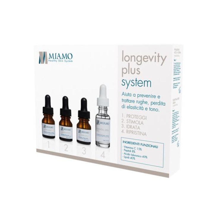 Miamo Kit Longevity Plus System Antinvecchiamento Antiossidante