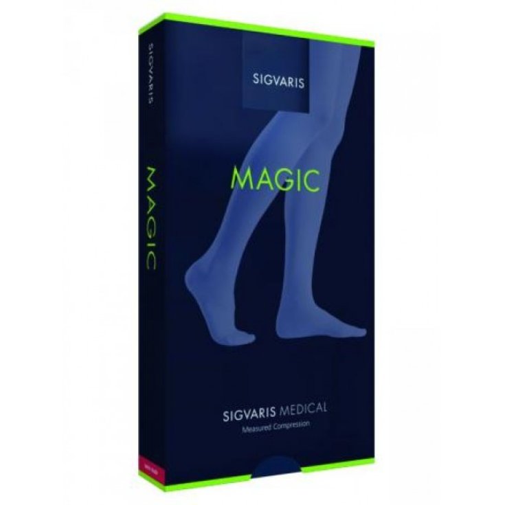 Sigvaris Magic 1 AT Punta Collant Aperta Colore Nero Taglia S Normale Plus