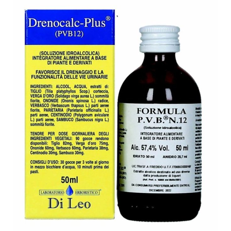 Drenocalc Plus Pvb 12 50ml