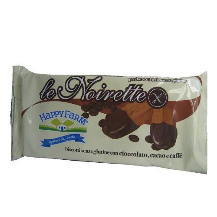 Happy Farm Le Noirette Senza Glutine Con Cioccolato E Caffè 125g