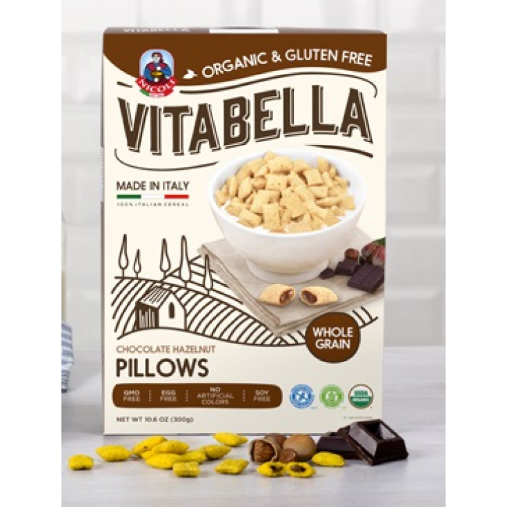Vitabella Pillows Delizie Ripiene Al Cioccolato E Nocciola Senza Glutine 375g