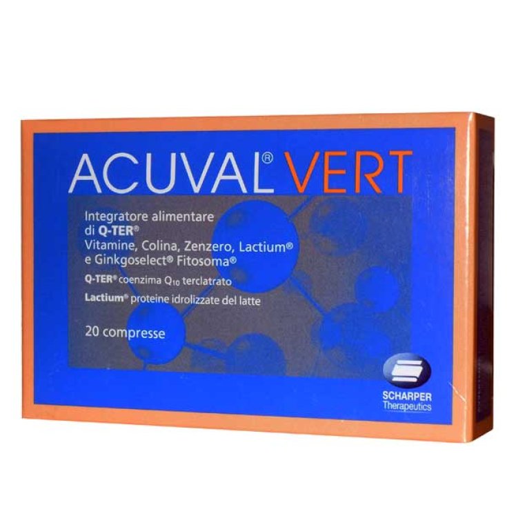 Acuval Vert 20 compresse 1,2g