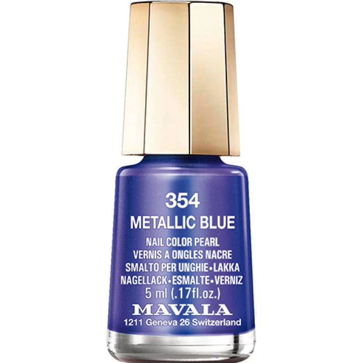 Mavala Mini Color Smalto 354 Metallic Blue 5ml