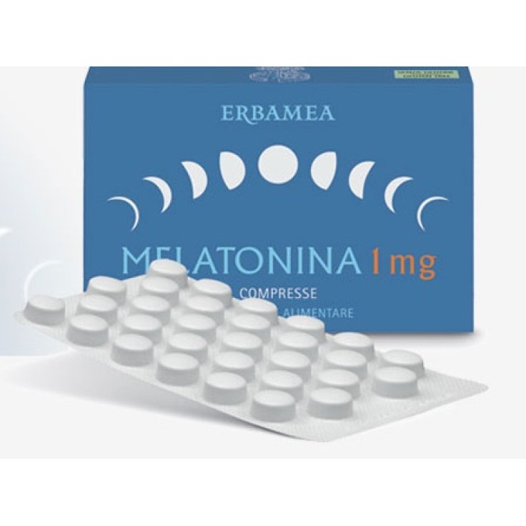 Erbamea Melatonina Integratore Alimentare Da 1mg 90 Compresse