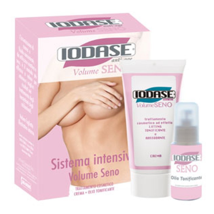 Iodase Volume Seno Sistema Intensivo Tonificante Kit Crema + Olio Tonificante