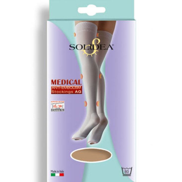 Solidea Medical Anti Embolism Knee-high Bianco Taglia Xl