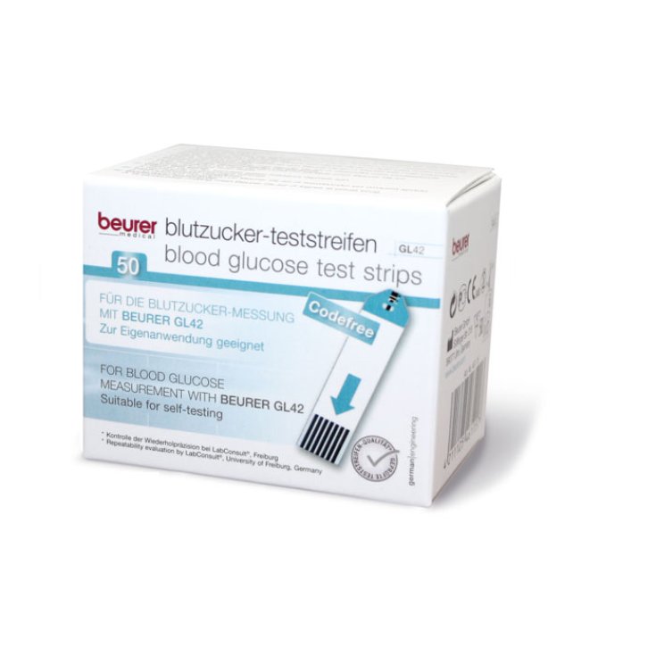 Beurer 25 Strisce Per La Glicemia Gl42/gl43