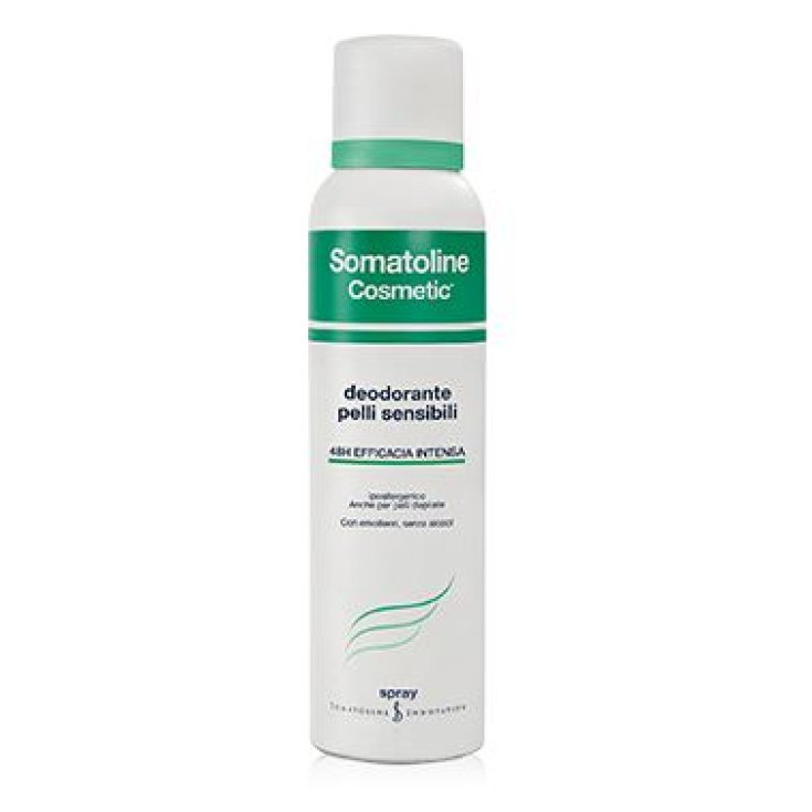Somatoline Cosmetic Deodorante Pelli Sensibili 48H Efficacia Intensa Spray 150ml