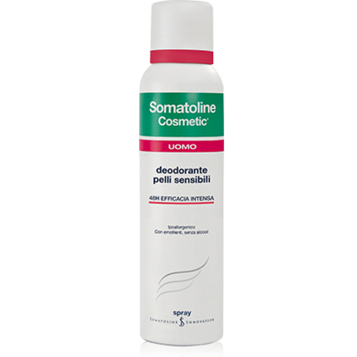 Somatoline Cosmetic Uomo Deodorante Spray Pelli Sensibili 150ml