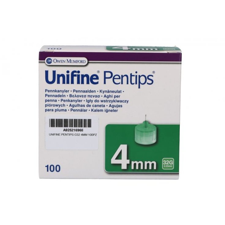 Unifine Pentips Ago G32 4mm 100 Pezzi