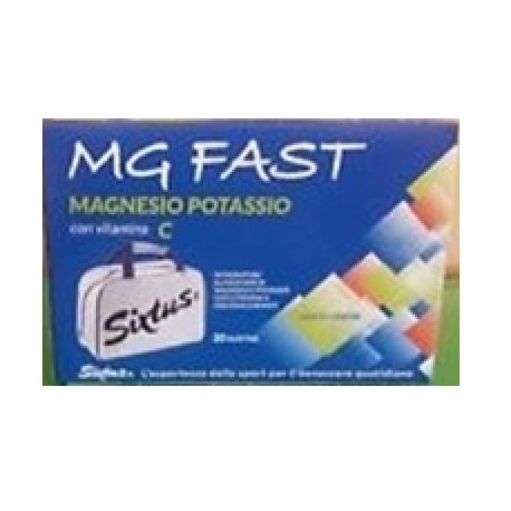 MG Fast Magnesio Potassio Integratore Alimentare 20 Bustine