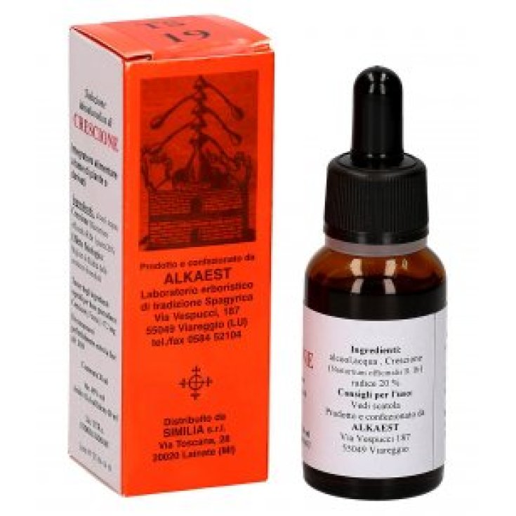 Alkaest Ts19 Crescione Gocce 20ml