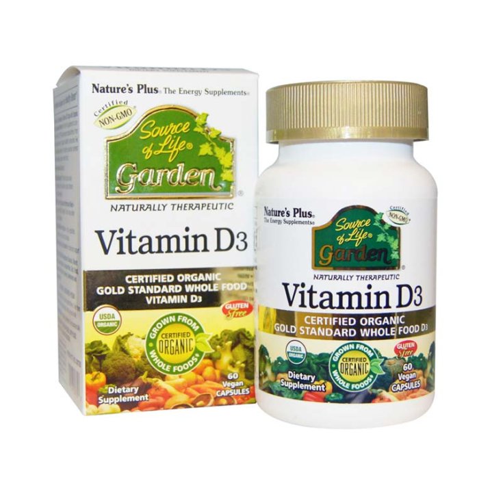 Source Of Life Garden Vitamin D3 60 Capsule