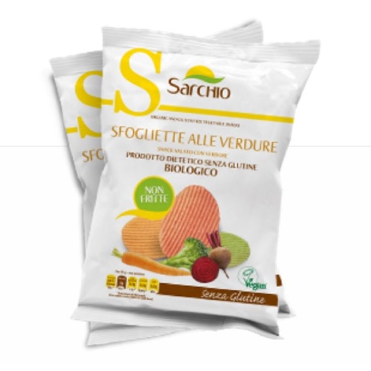 Sarchio Snack Bio Salado Con Vegetales 55g