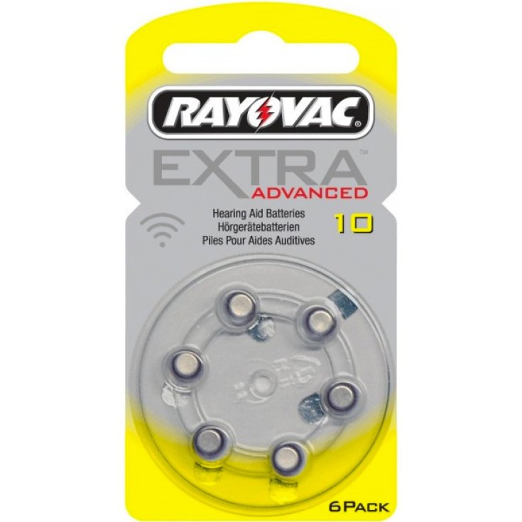 Rayovan Extra Advanced Blister Da 6 Batterie Zinco Aria