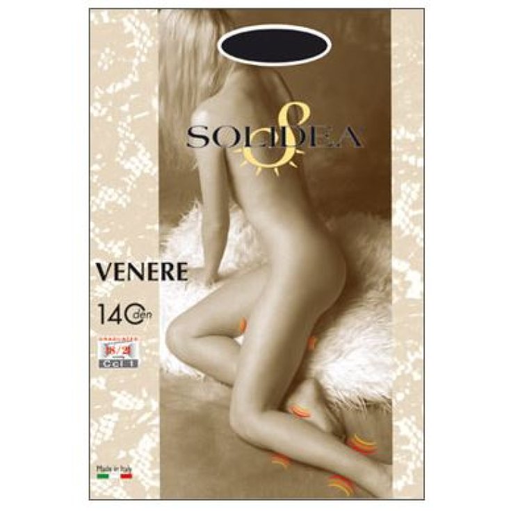 Solidea Venere 140 Collant Tutto Nudo Colore Cipria Taglia  2 M