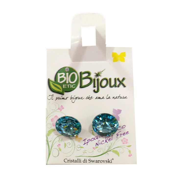 Bioetic Bijoux Orecchino Rivolo Light Turquoise 10mm