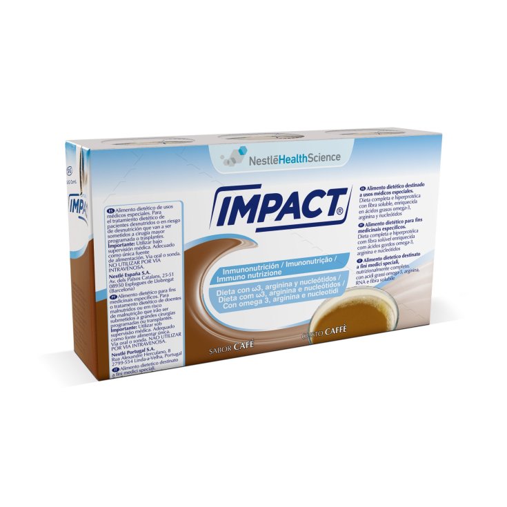 Nestlé Health Science Impact Caffè Formula Per Immunonutrizione Pronta Da Bere 3x237ml