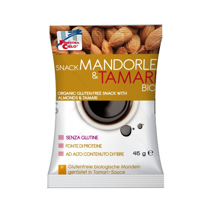 Snack Mandorle & Tamari Bio 45g
