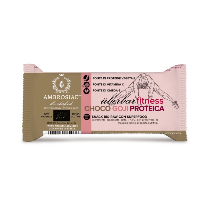 Ambrosiae UberbarFitness Choco Goji Proteica 35g
