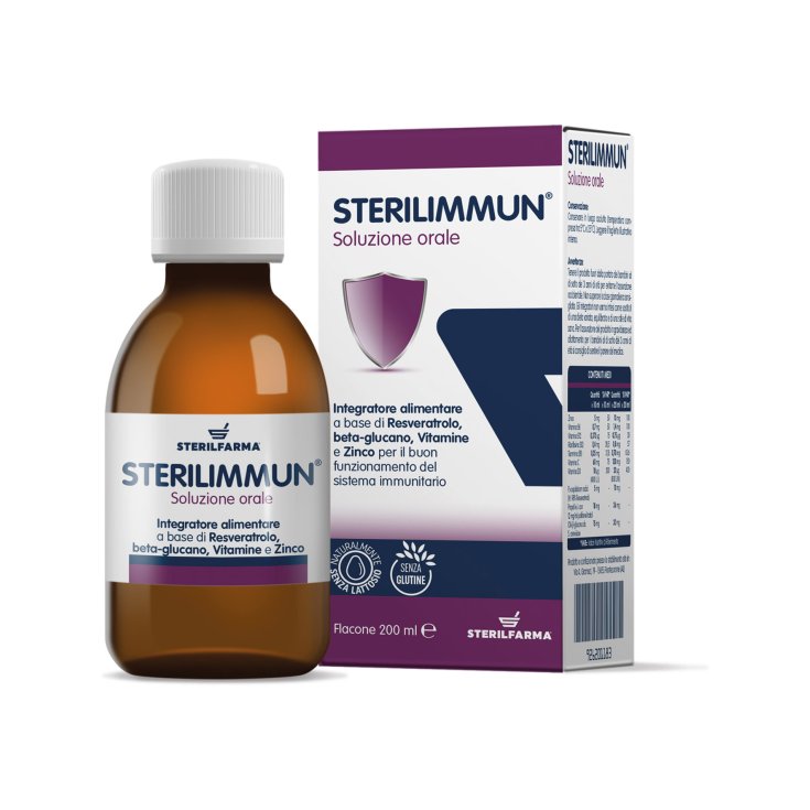 Sterilfarma Sterilimmun Soluzione Orale Integratore Alimentare 200ml