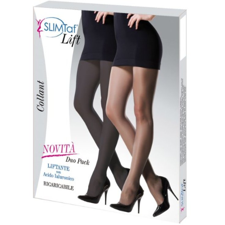 Slimtaf Lift Collant Liftante Con Acido Ialuronico Duo Pack Taglia L XL