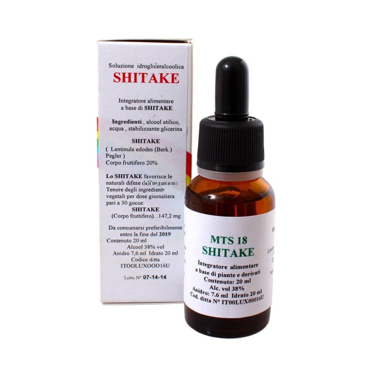 MTS18 Shitake Gocce Integratore Alimentare 20ml