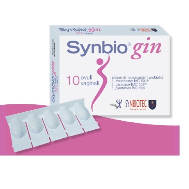 Synbiotec Synbiogin 10 Ovuli Vaginali
