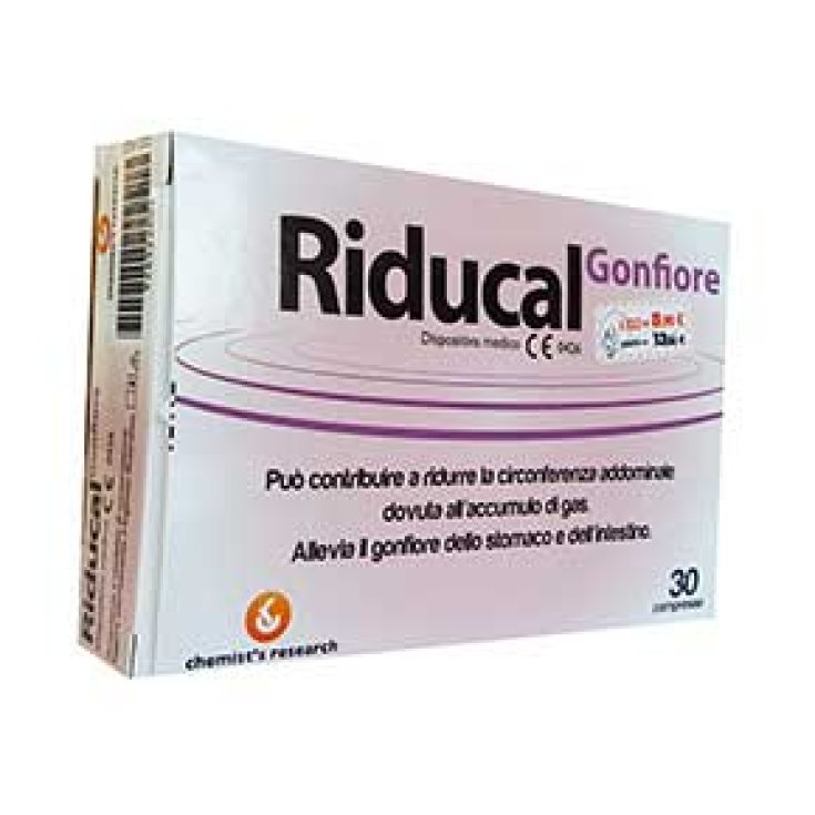 FarmaRegno Riducal Gonfiore Integratore Alimentare 30 Compresse