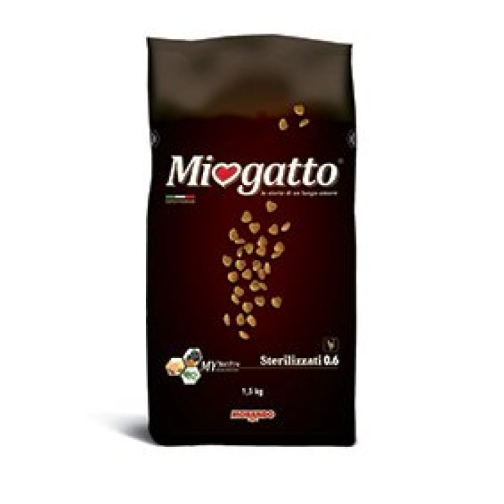 Morando Miogatto Sterilizzato  0,6 Croccantini Di Pollo 1,5kg
