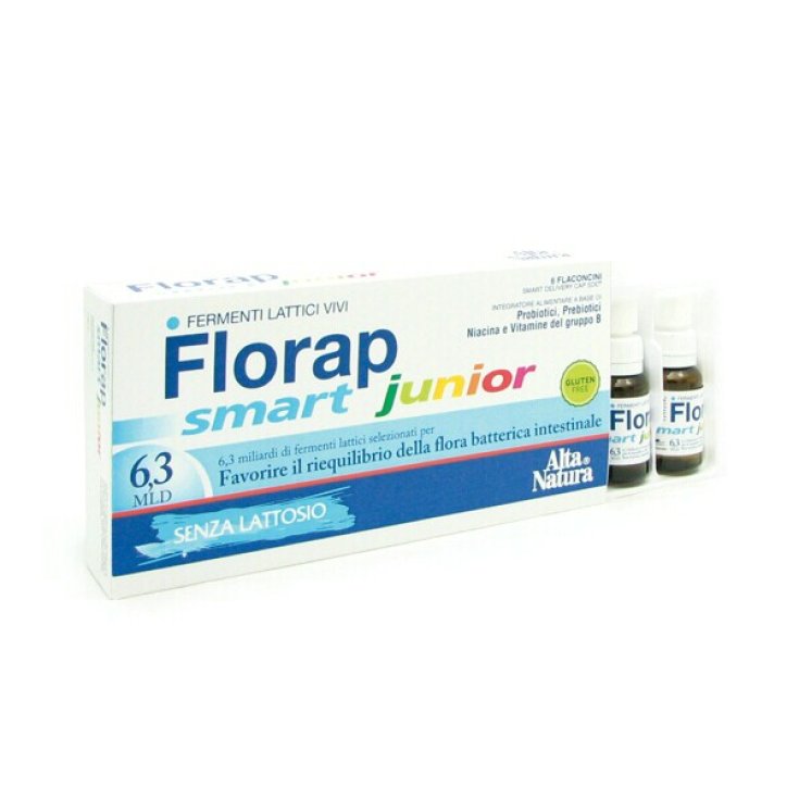 Altnatura Florap Junior Smart Integratore Alimentare 6 Flaconi