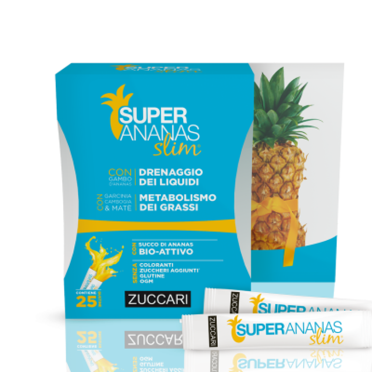 Zuccari Super Ananas Slim Con Gambo D'Ananas 25x10ml