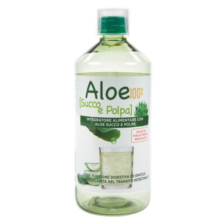 Aloe Succo/polpa 100% Integratore Alimentare 1lt